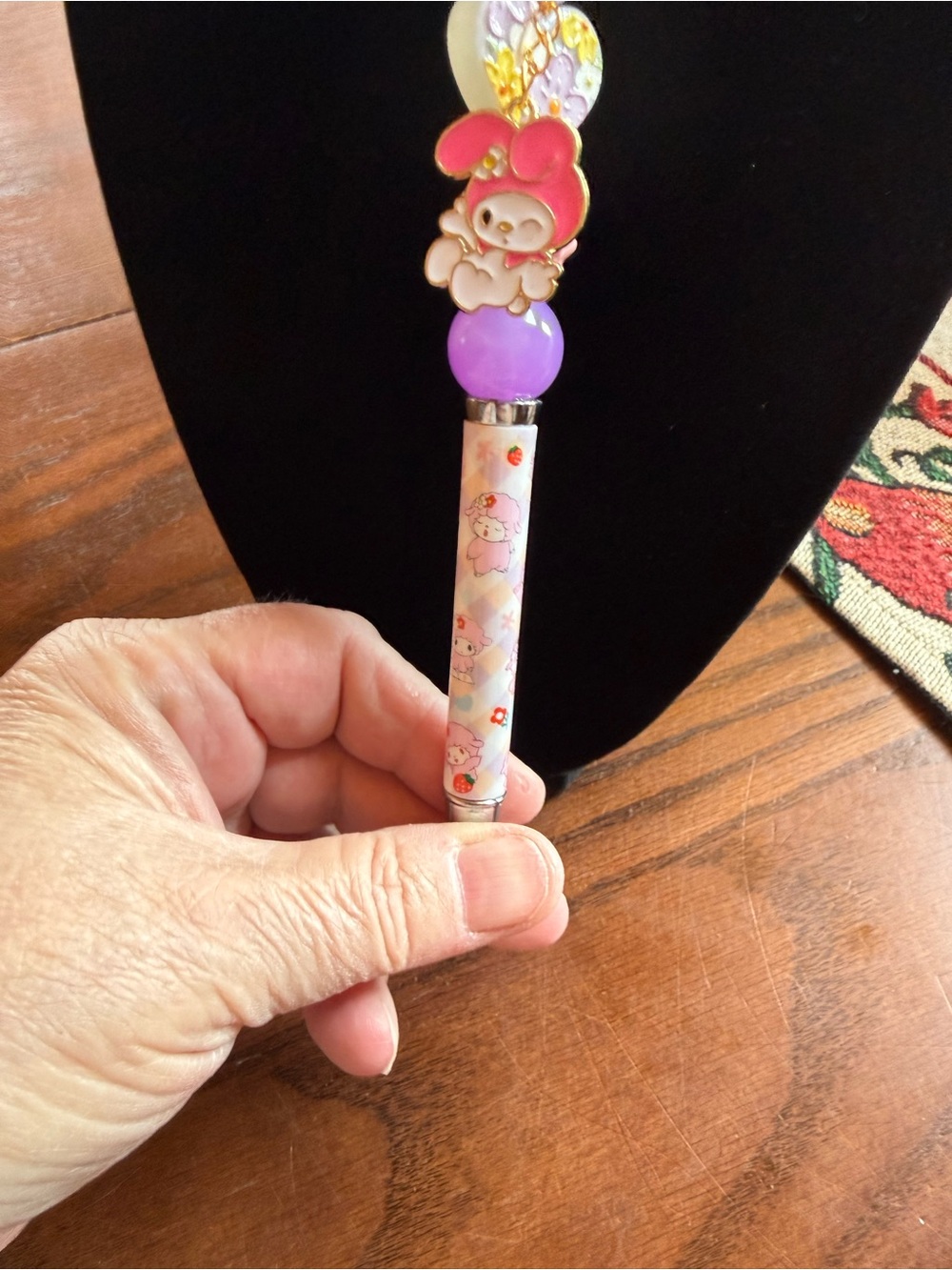 My Melody Pink and Lavender Character Pen